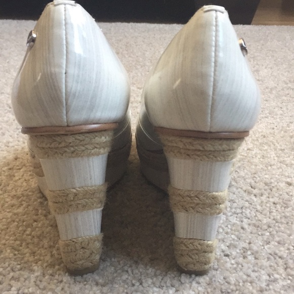 Calvin Klein Peep toe wedges - Picture 4 of 8